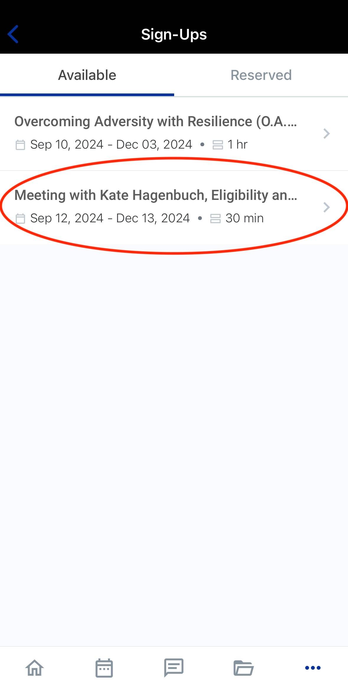 How to Sign Up for Appointments 2